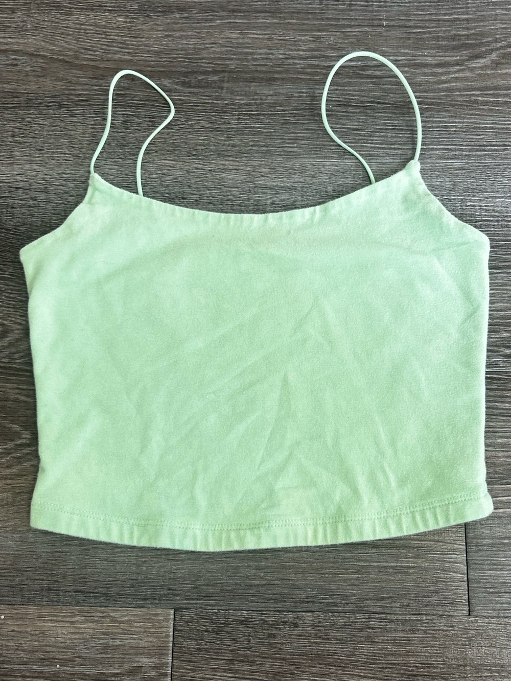 Aeropostale Mint Green Spaghetti Strap Crop Camisole